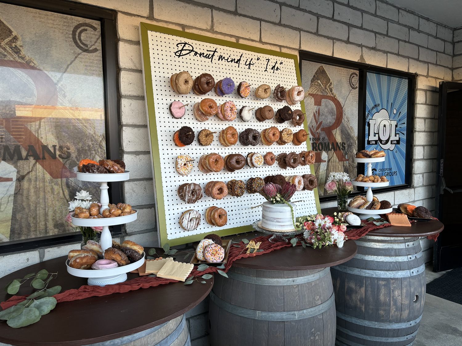 Donut wall