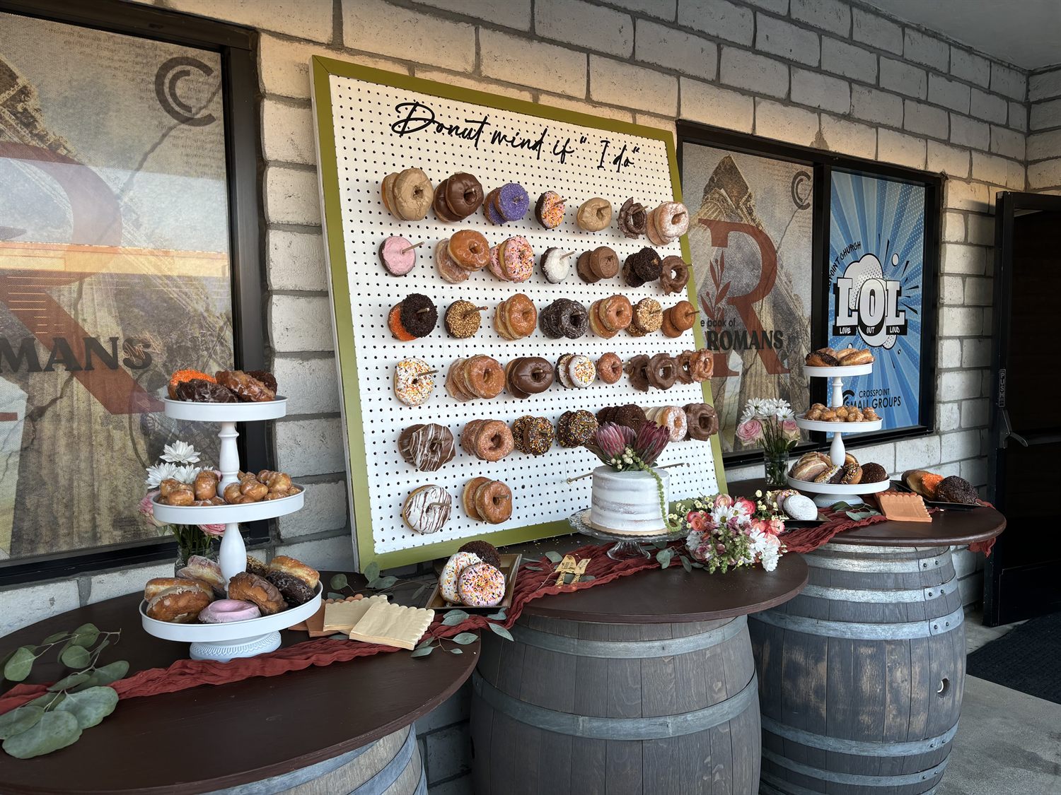 Dessert display